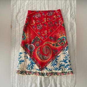 Free People Vintage Midi Skirt